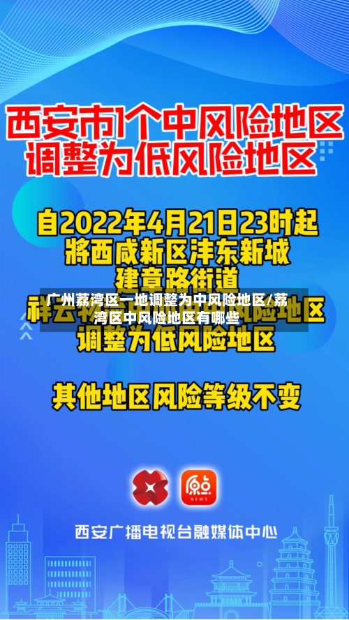 广州荔湾区一地调整为中风险地区/荔湾区中风险地区有哪些-第2张图片