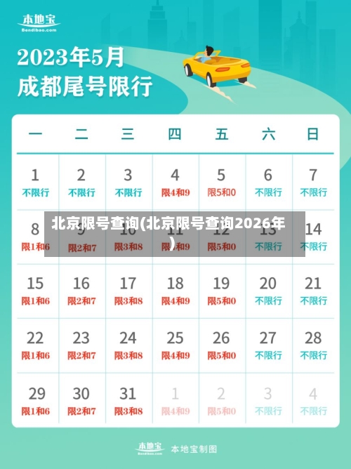 北京限号查询(北京限号查询2026年)-第2张图片