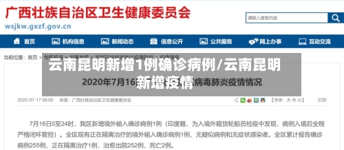 云南昆明新增1例确诊病例/云南昆明新增疫情-第3张图片