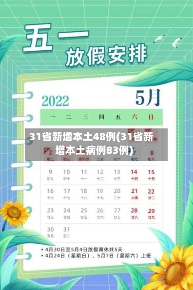 31省新增本土48例(31省新增本土病例83例)-第3张图片