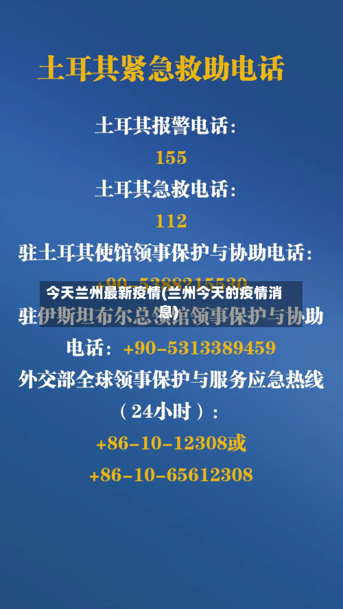 今天兰州最新疫情(兰州今天的疫情消息)