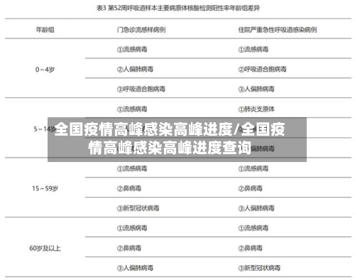 全国疫情高峰感染高峰进度/全国疫情高峰感染高峰进度查询-第2张图片