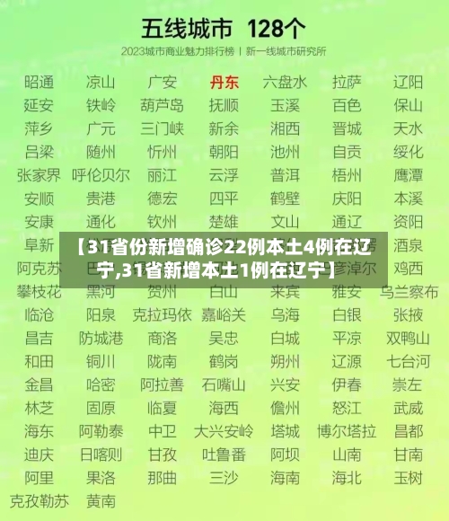 【31省份新增确诊22例本土4例在辽宁,31省新增本土1例在辽宁】