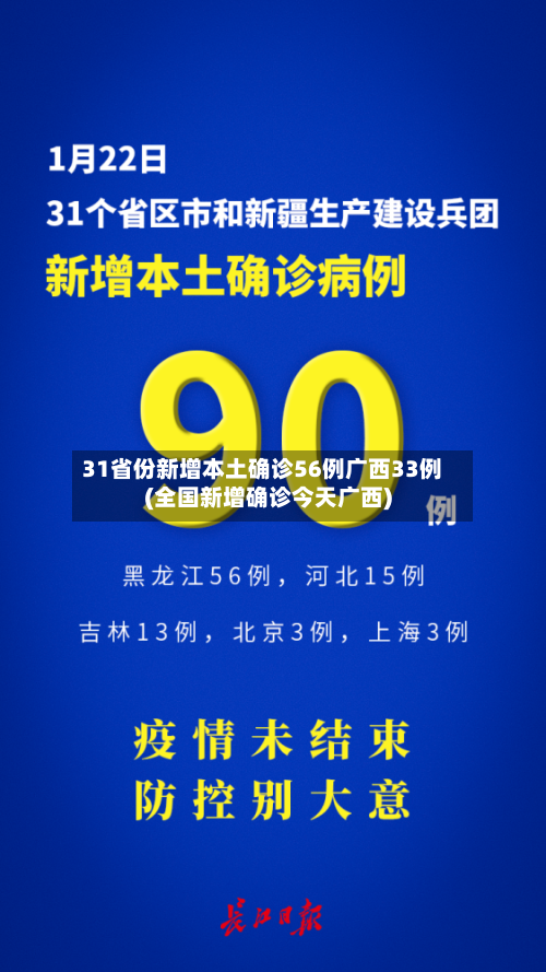 31省份新增本土确诊56例广西33例(全国新增确诊今天广西)-第2张图片