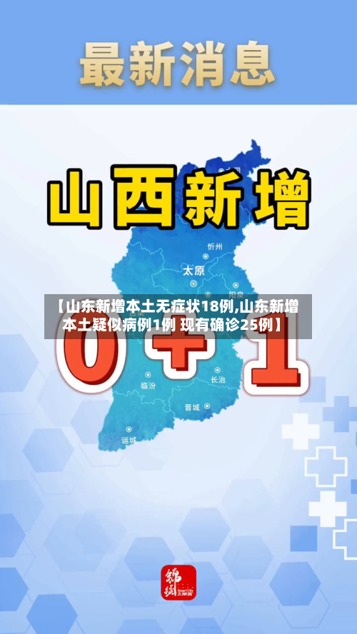 【山东新增本土无症状18例,山东新增本土疑似病例1例 现有确诊25例】-第2张图片