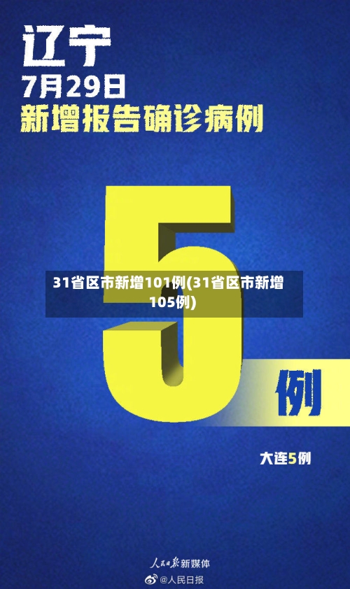 31省区市新增101例(31省区市新增105例)-第2张图片