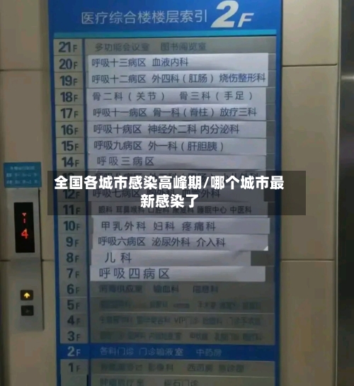 全国各城市感染高峰期/哪个城市最新感染了