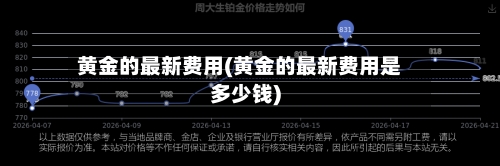 黄金的最新费用(黄金的最新费用是多少钱)
