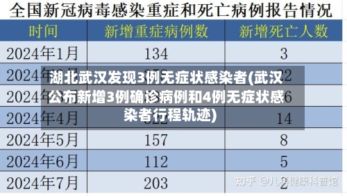 湖北武汉发现3例无症状感染者(武汉公布新增3例确诊病例和4例无症状感染者行程轨迹)-第3张图片