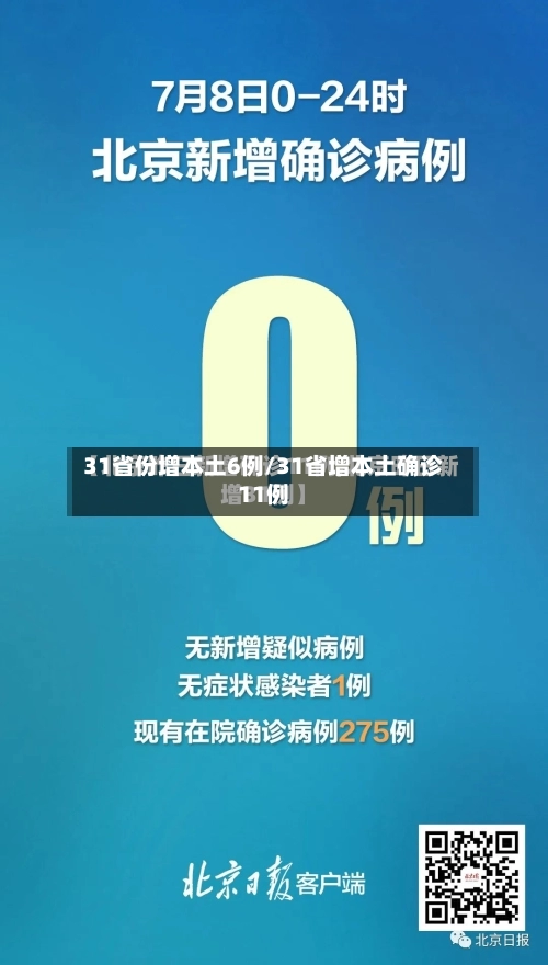 31省份增本土6例/31省增本土确诊11例-第3张图片