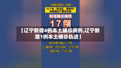 【辽宁新增4例本土确诊病例,辽宁新增1例本土确诊轨迹】
