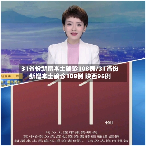 31省份新增本土确诊108例/31省份新增本土确诊108例 陕西95例