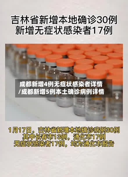 成都新增4例无症状感染者详情/成都新增5例本土确诊病例详情