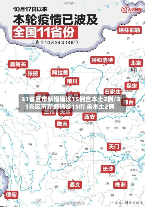 31省区市新增确诊15例含本土2例/31省区市新增确诊15例 含本土2例