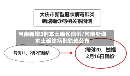 河南新增3例本土确诊病例/河南新增本土确诊病例轨迹公布