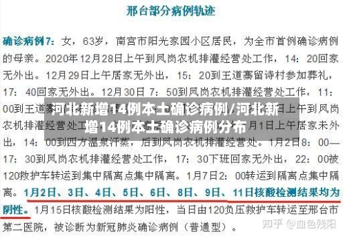河北新增14例本土确诊病例/河北新增14例本土确诊病例分布