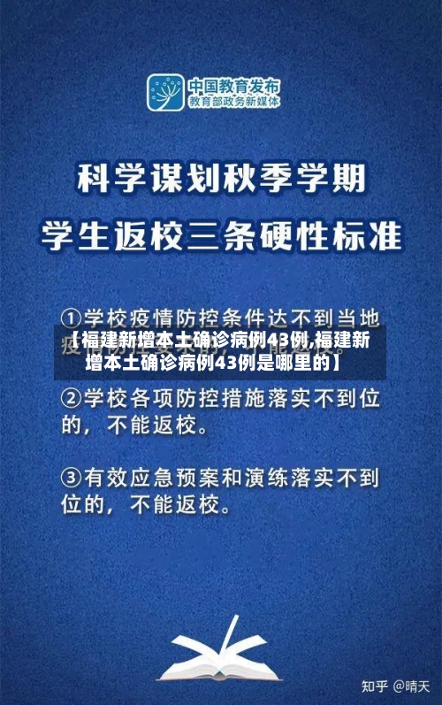 【福建新增本土确诊病例43例,福建新增本土确诊病例43例是哪里的】-第2张图片