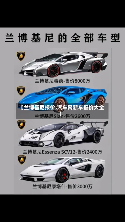 【兰博基尼报价,汽车网新车报价大全】