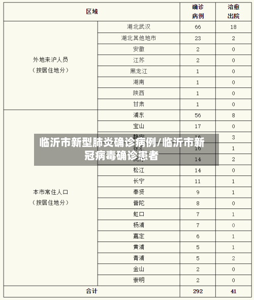 临沂市新型肺炎确诊病例/临沂市新冠病毒确诊患者-第3张图片