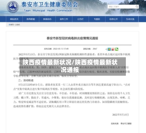 陕西疫情最新状况/陕西疫情最新状况通报-第2张图片