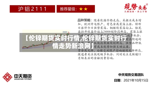 【伦锌期货实时行情,伦锌期货实时行情走势新浪网】-第2张图片