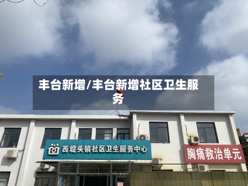 丰台新增/丰台新增社区卫生服务-第2张图片