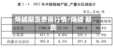 烧碱期货费用行情/烧碱 期货