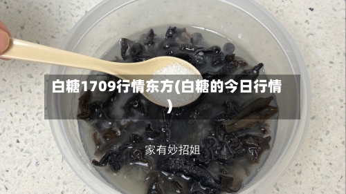 白糖1709行情东方(白糖的今日行情)-第2张图片