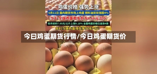 今曰鸡蛋期货行情/今日鸡蛋期货价