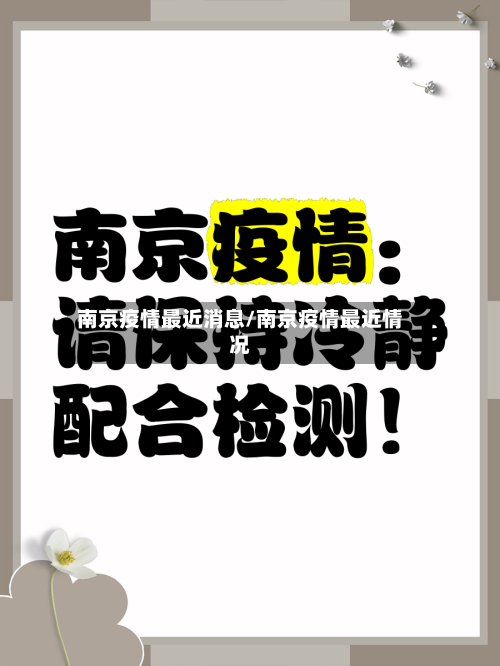 南京疫情最近消息/南京疫情最近情况-第3张图片