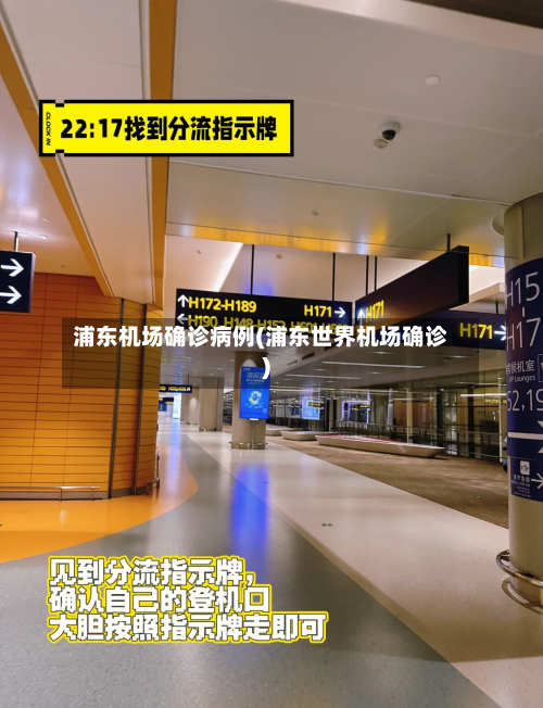 浦东机场确诊病例(浦东世界机场确诊)