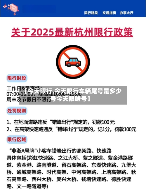 【今天限行,今天限行车辆尾号是多少号今天限啥号】
