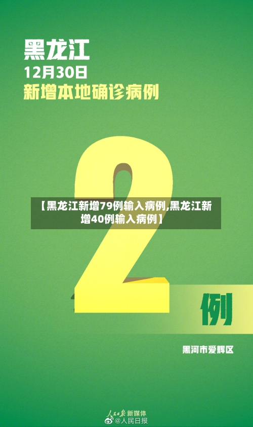 【黑龙江新增79例输入病例,黑龙江新增40例输入病例】