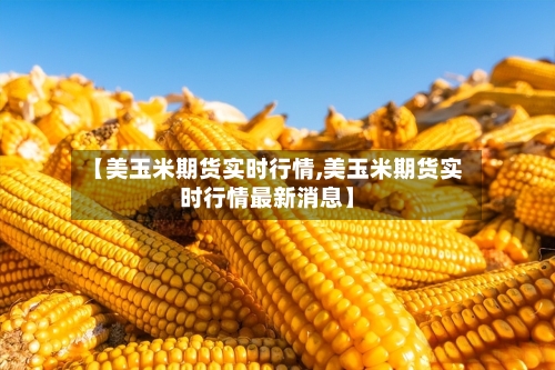 【美玉米期货实时行情,美玉米期货实时行情最新消息】