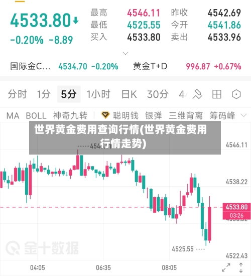 世界黄金费用查询行情(世界黄金费用行情走势)