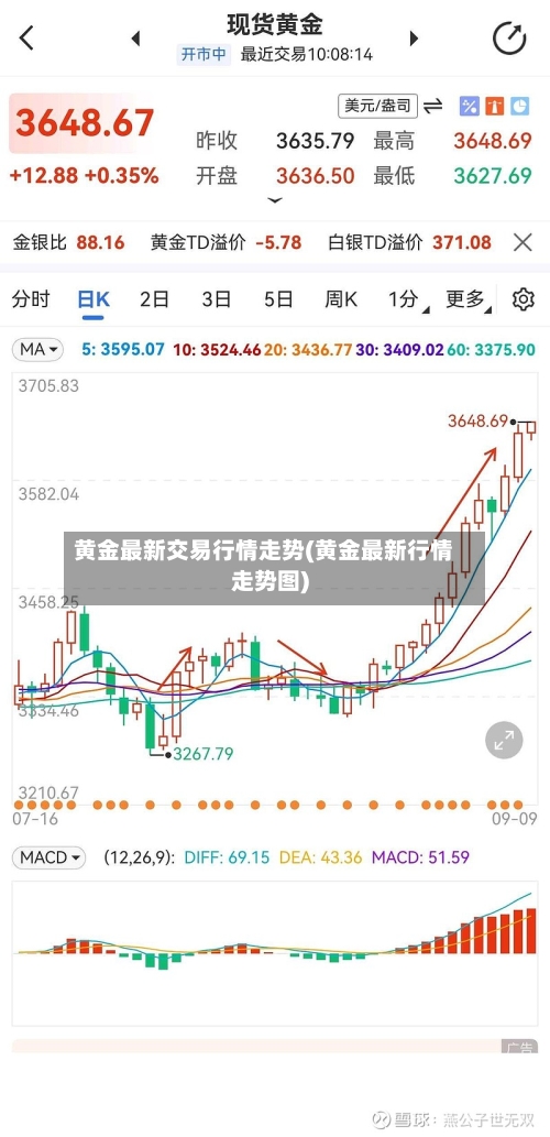 黄金最新交易行情走势(黄金最新行情走势图)-第2张图片