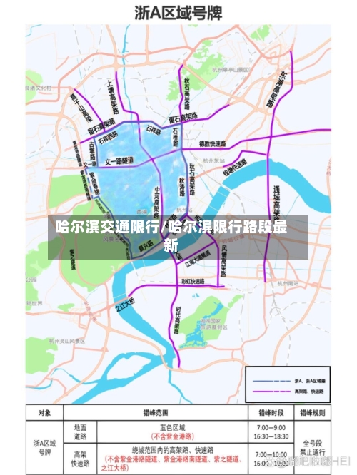 哈尔滨交通限行/哈尔滨限行路段最新