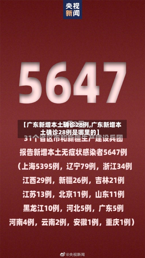 【广东新增本土确诊28例,广东新增本土确诊28例是哪里的】-第2张图片