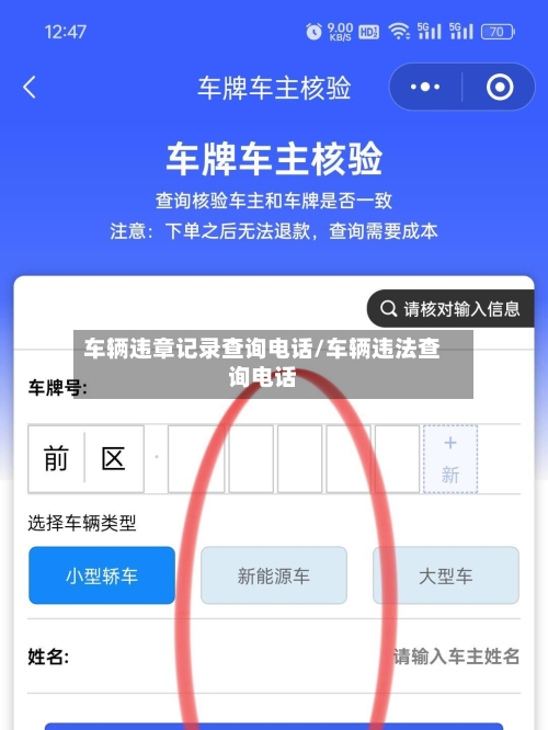 车辆违章记录查询电话/车辆违法查询电话-第3张图片