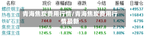 青海焦炭费用行情/青海焦炭费用行情最新-第2张图片