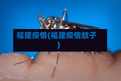 福建疫情(福建疫情蚊子)-第2张图片