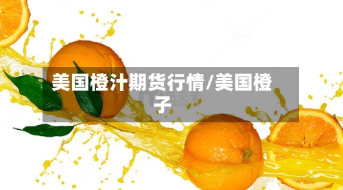 美国橙汁期货行情/美国橙子-第2张图片