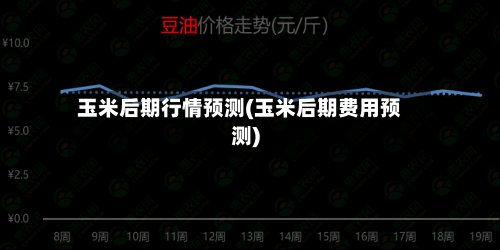 玉米后期行情预测(玉米后期费用预测)-第3张图片