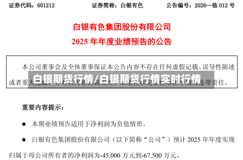 白银期货行情/白银期货行情实时行情