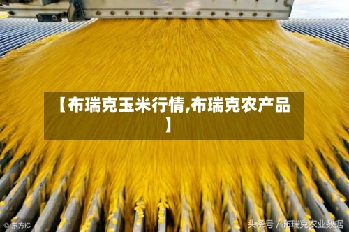 【布瑞克玉米行情,布瑞克农产品】-第2张图片