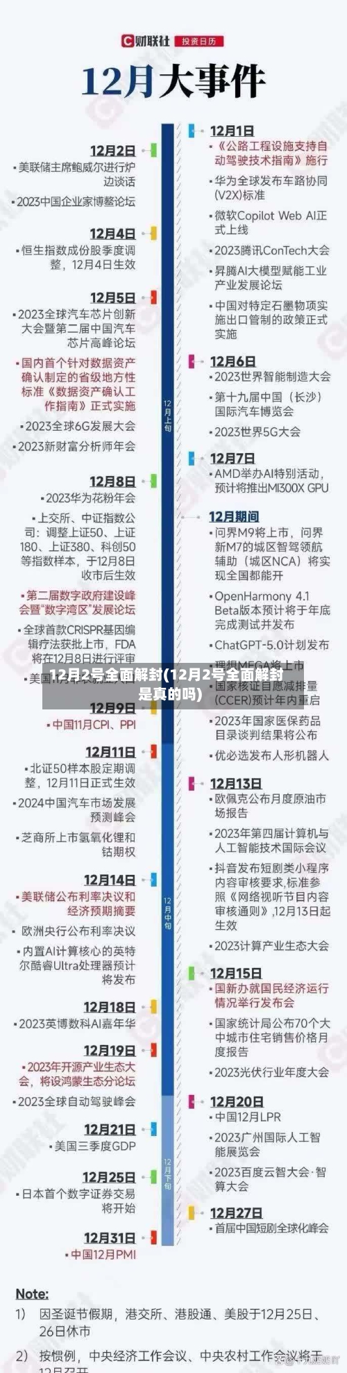 12月2号全面解封(12月2号全面解封是真的吗)-第2张图片