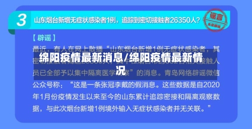 绵阳疫情最新消息/绵阳疫情最新情况-第3张图片