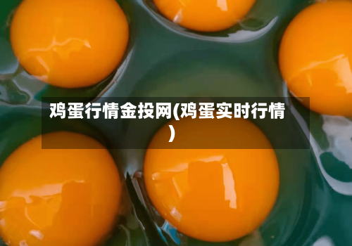 鸡蛋行情金投网(鸡蛋实时行情)-第2张图片