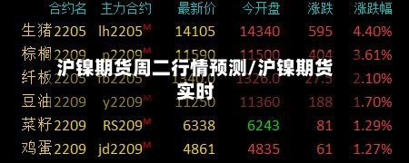 沪镍期货周二行情预测/沪镍期货实时
