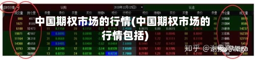 中国期权市场的行情(中国期权市场的行情包括)